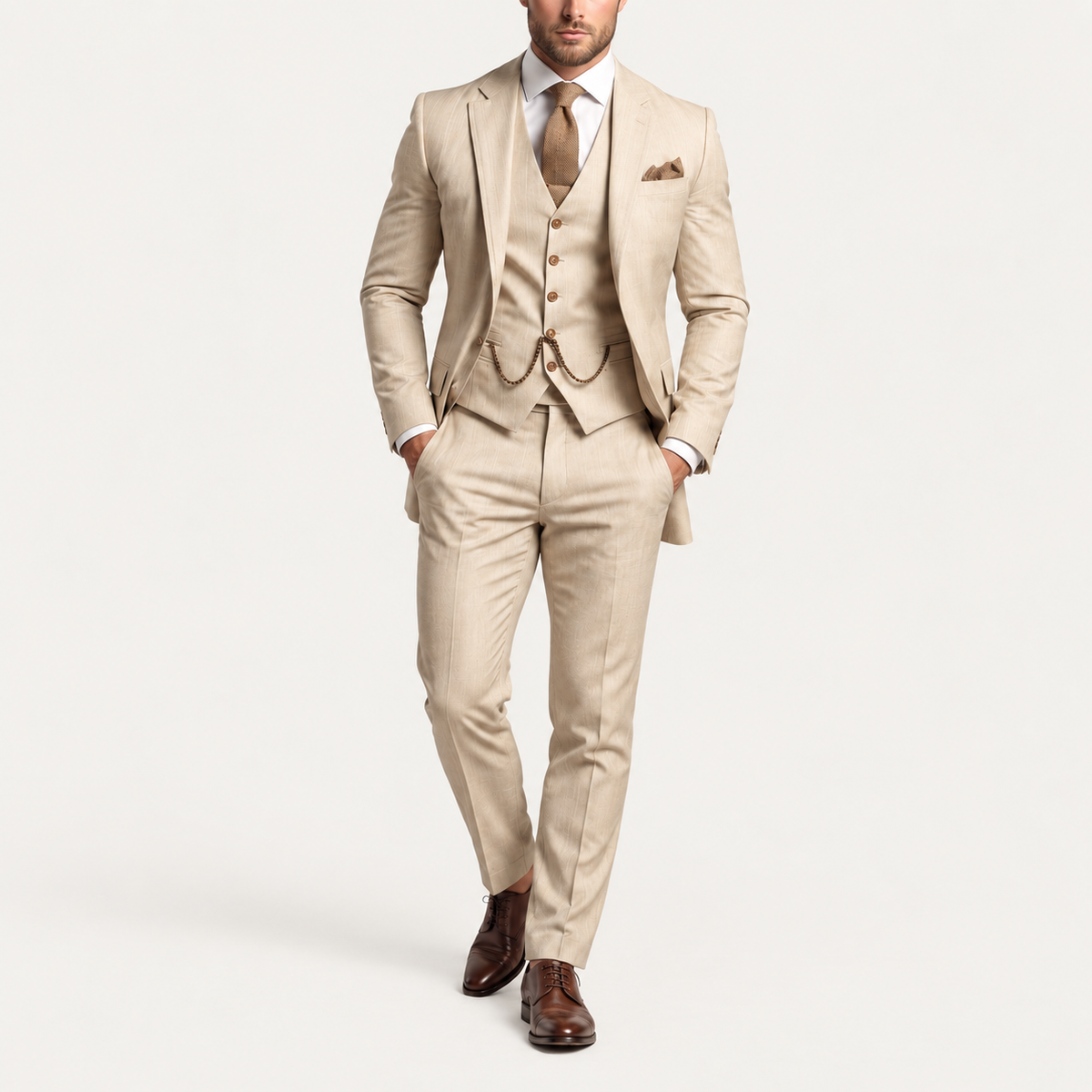 Beaumont three-piece tailored suit