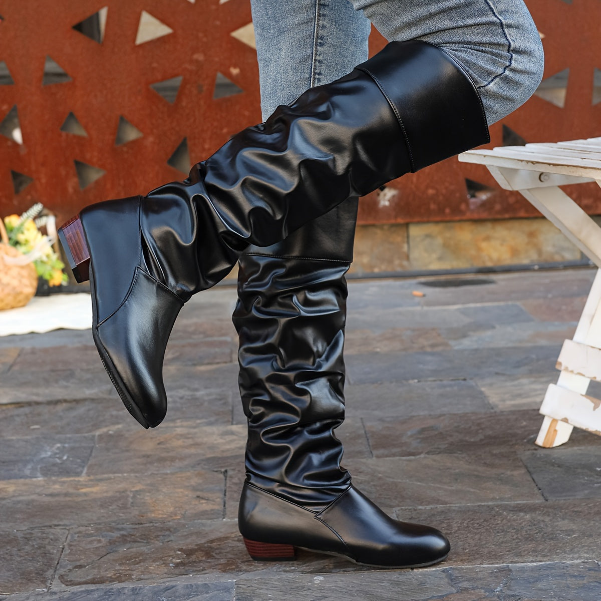 Women's Slouch Knee-High Boots