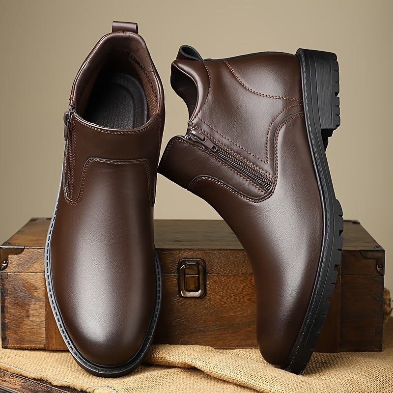Men's Side-Zip Ankle Boots