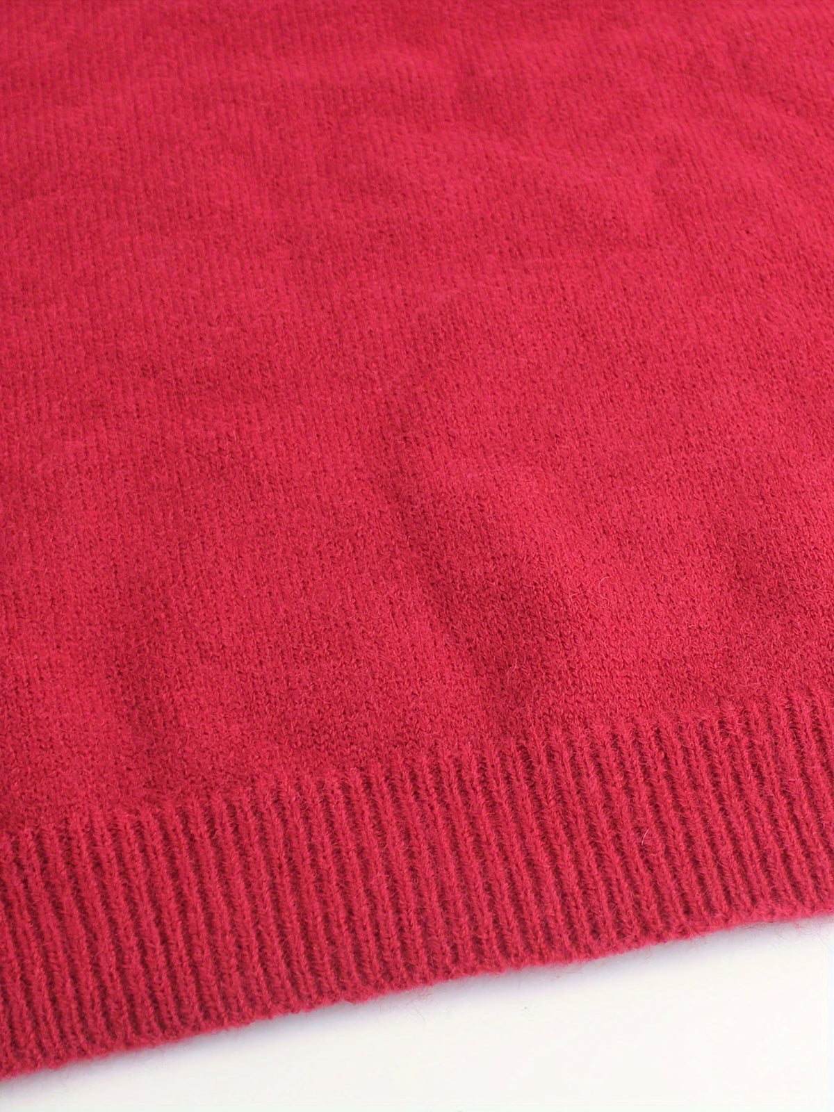 Women's Ribbed Sweater - Striped-Sleeve Knit Top