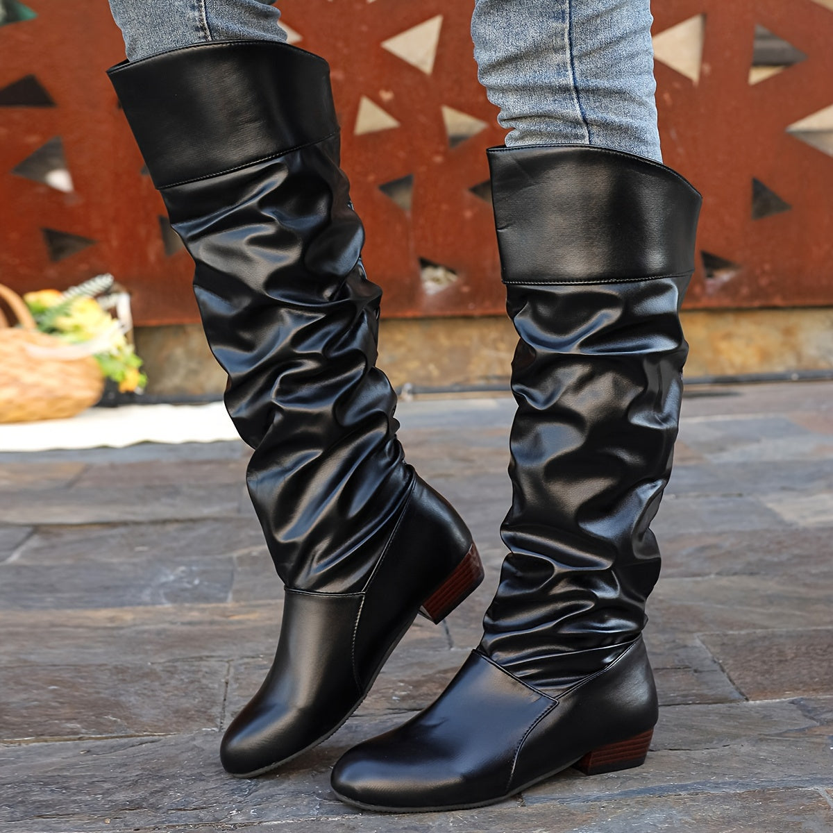 Women's Slouch Knee-High Boots