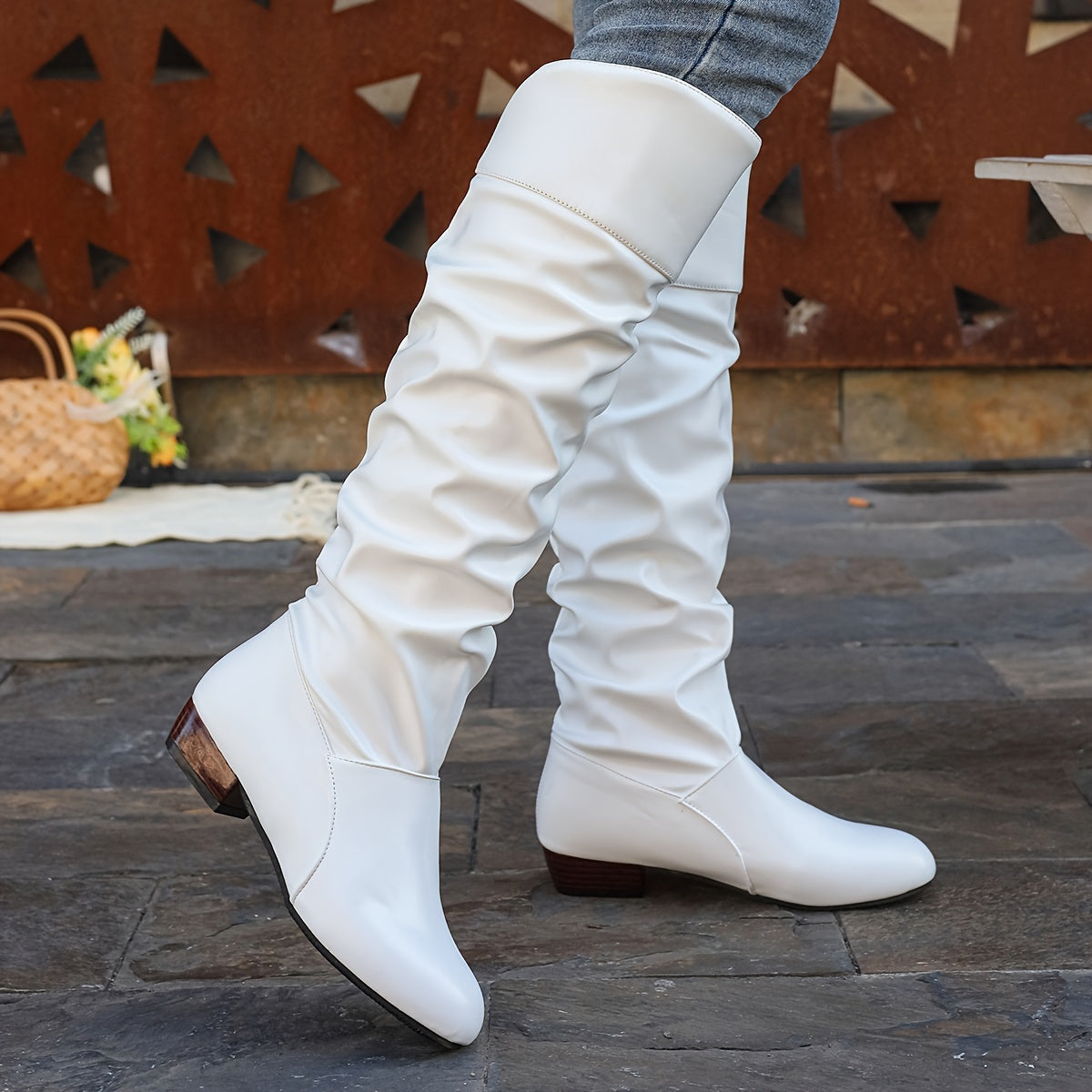 Women's Slouch Knee-High Boots