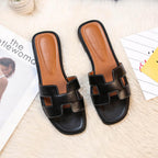Aurelia | H-Strap Low-Heel Sandals