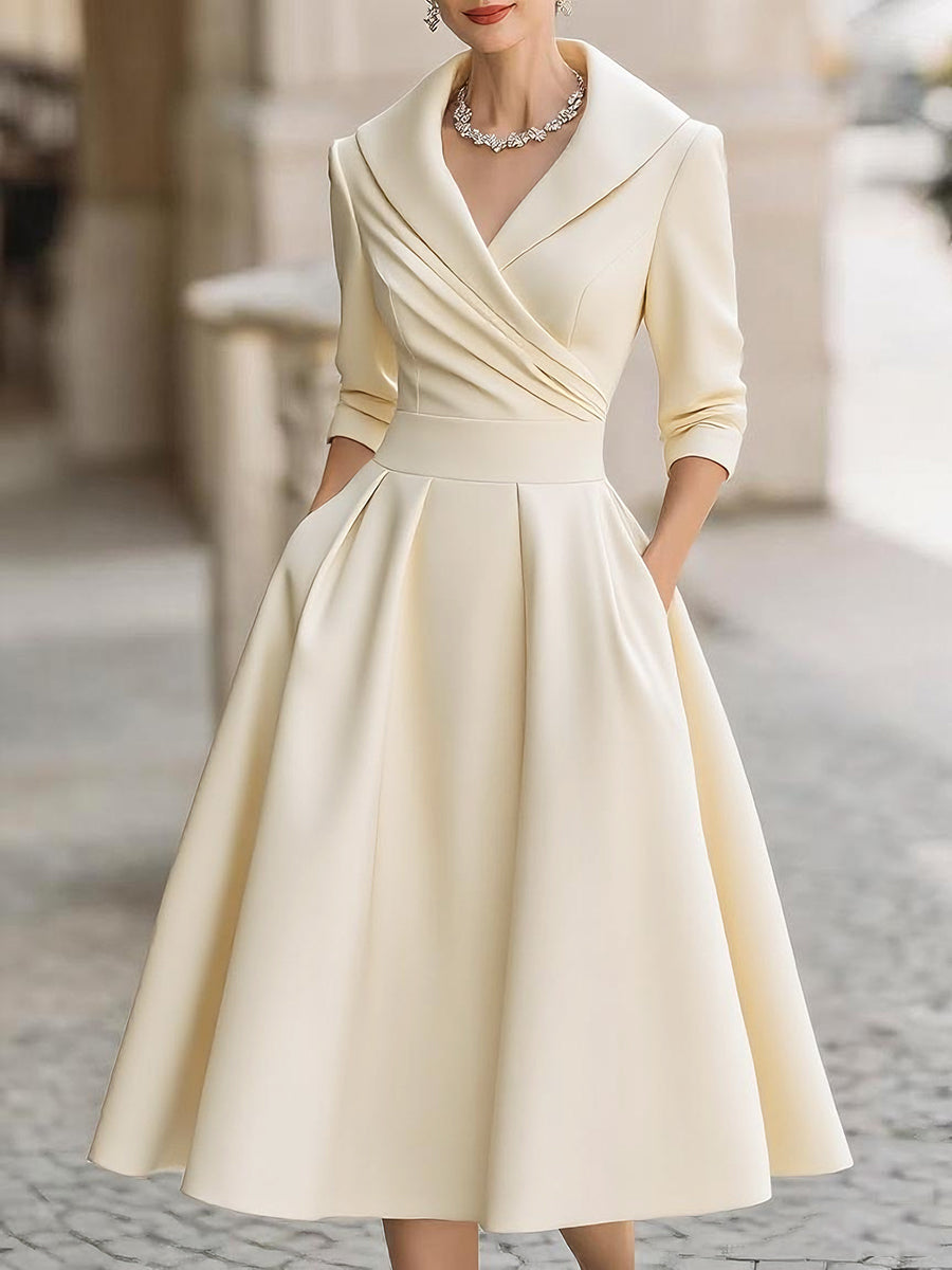 Coraline | Women's V-Neck Occasion Dress