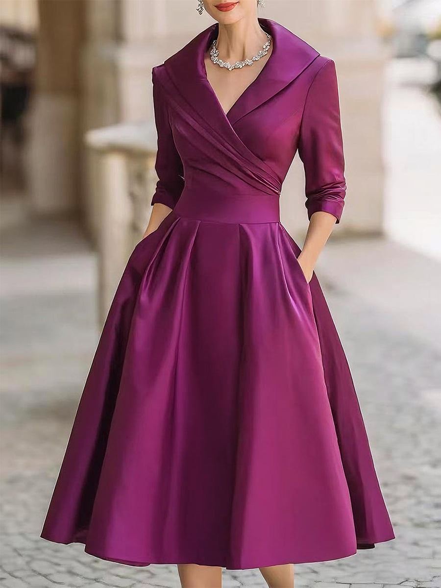 Coraline | Women's V-Neck Occasion Dress