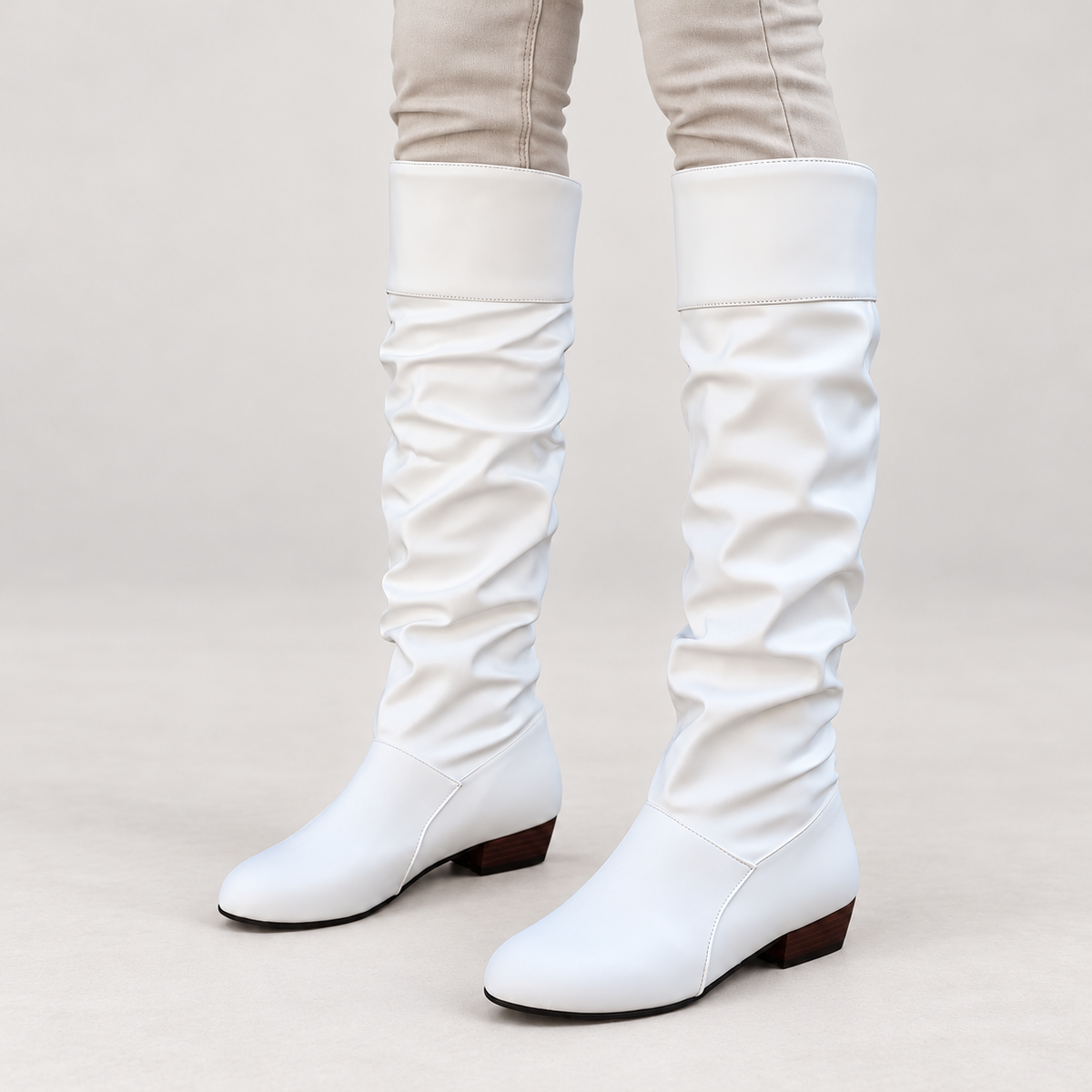 Women's Slouch Knee-High Boots – main product image