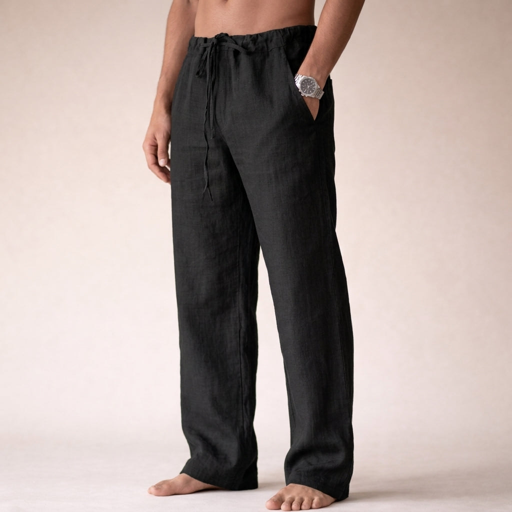 Eligio | Relaxed Linen Trousers