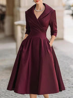 Coraline | Women's V-Neck Occasion Dress