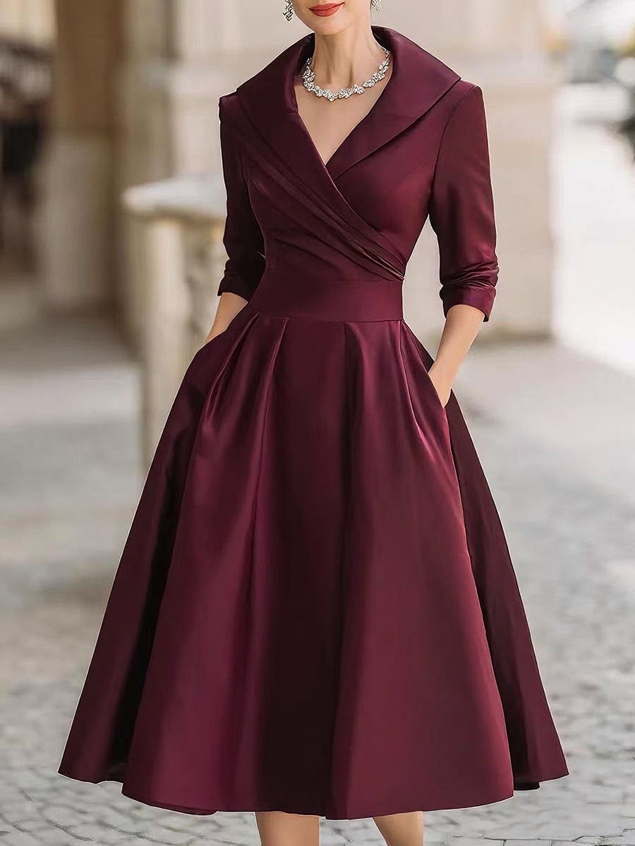 Coraline | Women's V-Neck Occasion Dress