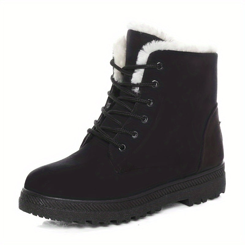 Women's Lace-Up Ankle Boots- Winter Style