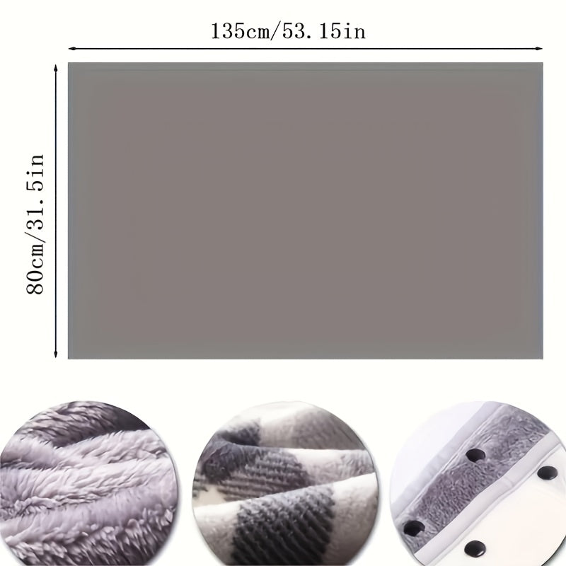 Women's Buttoned Wrap Shawl
