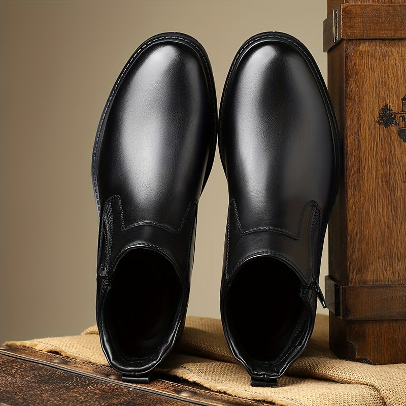 Men's Side-Zip Ankle Boots