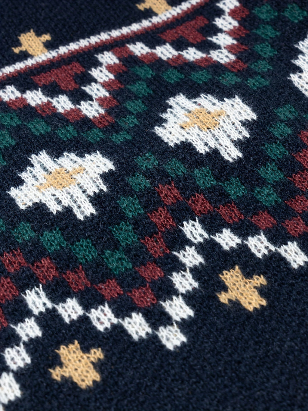 Men's Patterned Jumper - Crew Neck Knitwear