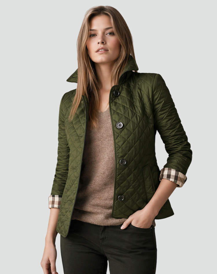 Emilia | Quilted Mid-Season Jacket