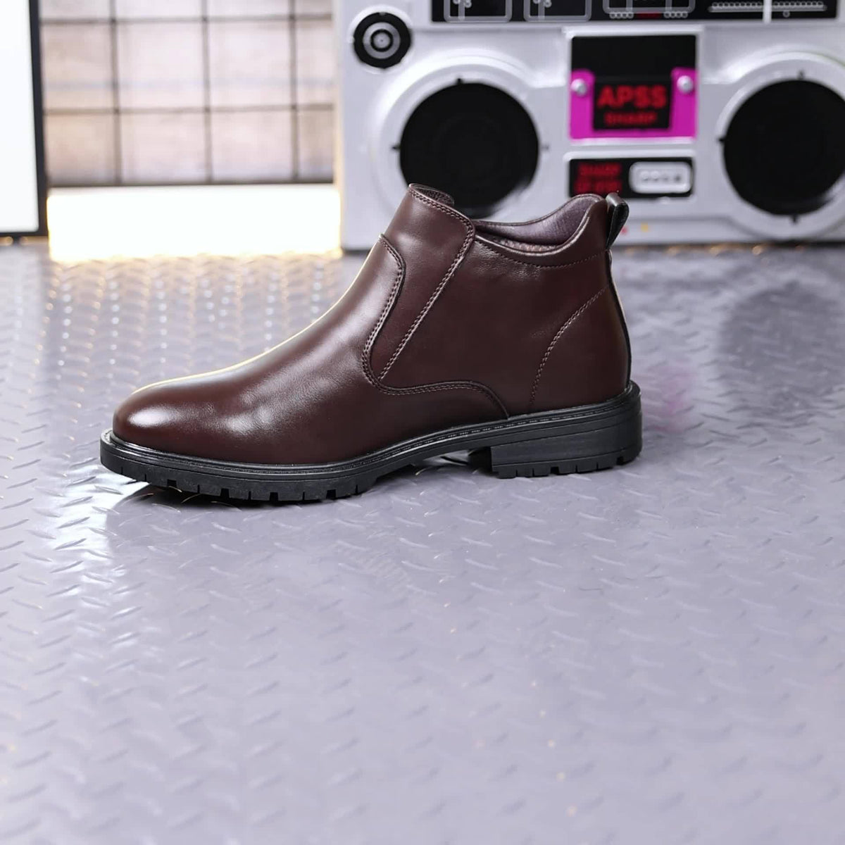 Men's Side-Zip Ankle Boots