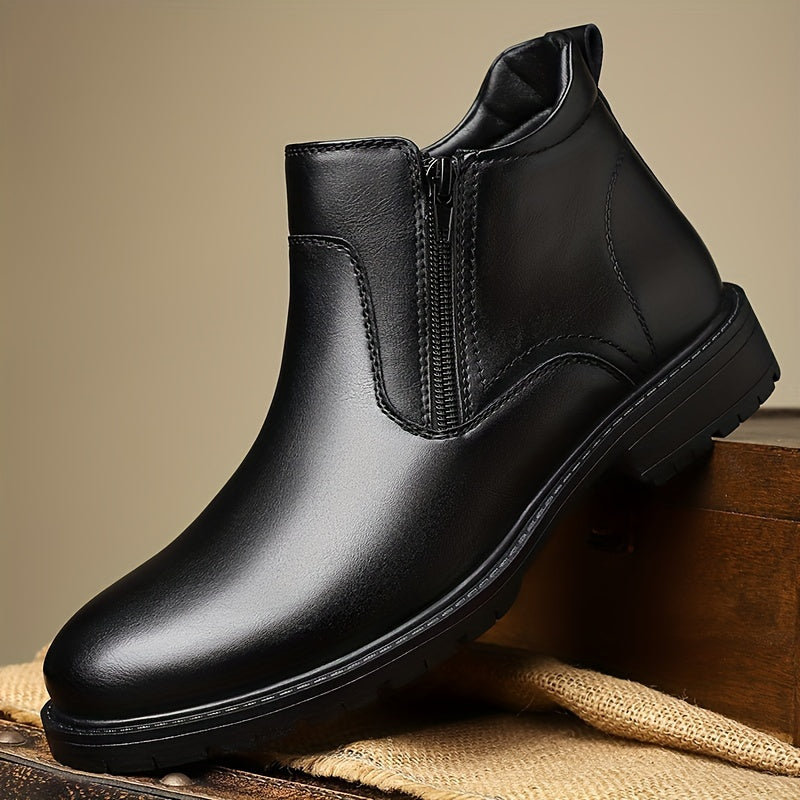 Men's Side-Zip Ankle Boots