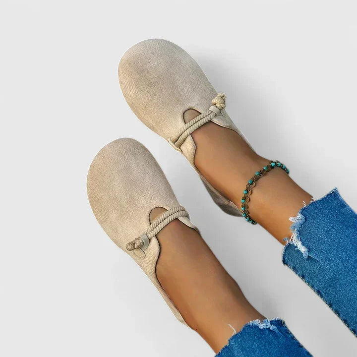 Camilla | Rope-Detail Flat Loafers