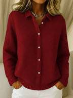 Harlow | Women's Button-Front Knit Cardigan