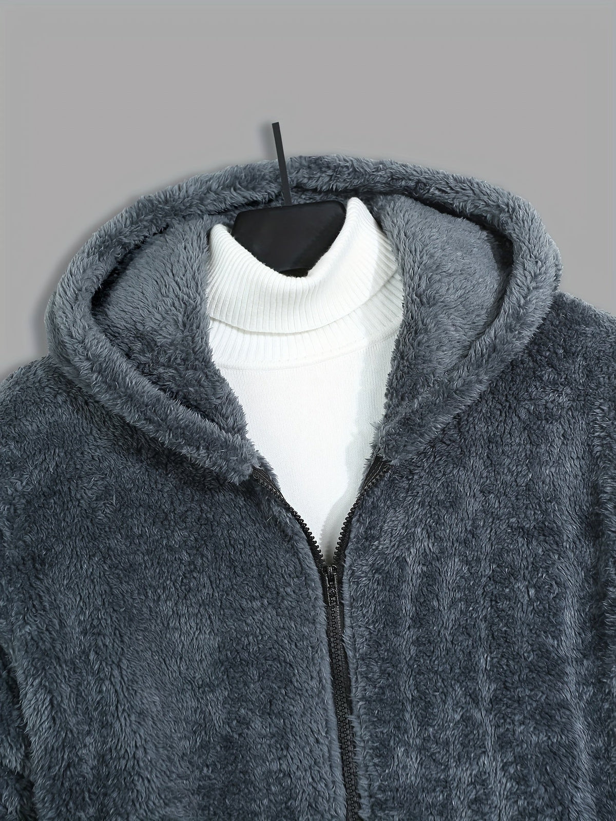 Men's Hooded Zip-Up Jacket