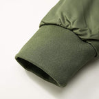 Men's Quilted Bomber Jacket - Zip-Front Winter Coat
