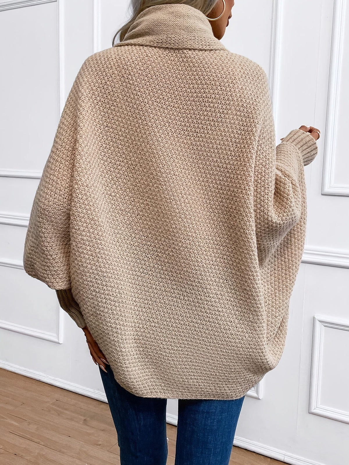 Women's Batwing Cardigan - Open Front