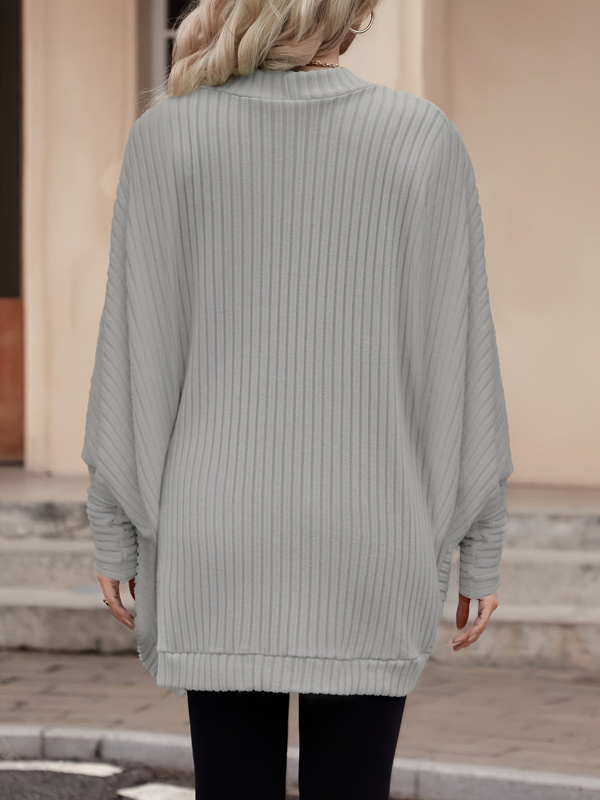 Women's Long Open-Front Cardigan - Relaxed Fit