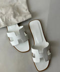 Aurelia | H-Strap Low-Heel Sandals