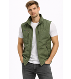 Men's Zip-Up Gilet - Stand-Collar Outdoor Vest
