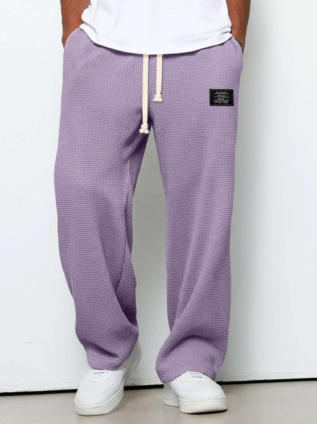 Wesley | Drawstring Straight-Leg Trousers