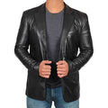 Men's Blazer Jacket - Single-Button Outerwear