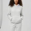Women's Hooded Loungewear Set with Kangaroo Pocket