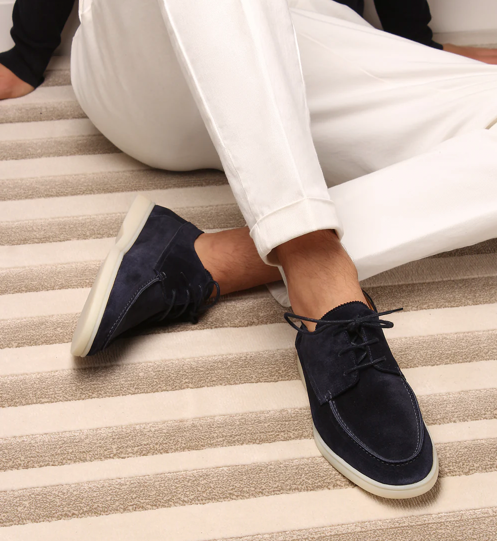 Men's Slip-On Shape and Stitched Upper