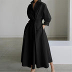 Alora | Women's Collared Wrap Maxi Dress