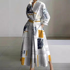 Alora | Women's Collared Wrap Maxi Dress