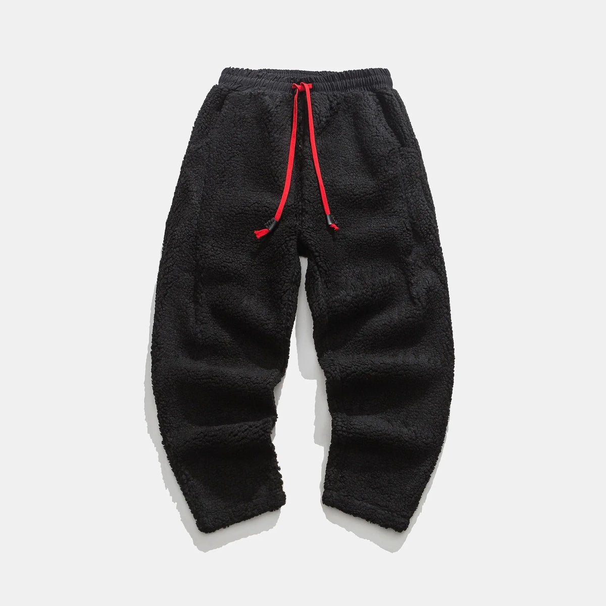 Men's Fleece Joggers- Drawstring Waist and Relaxed Leg