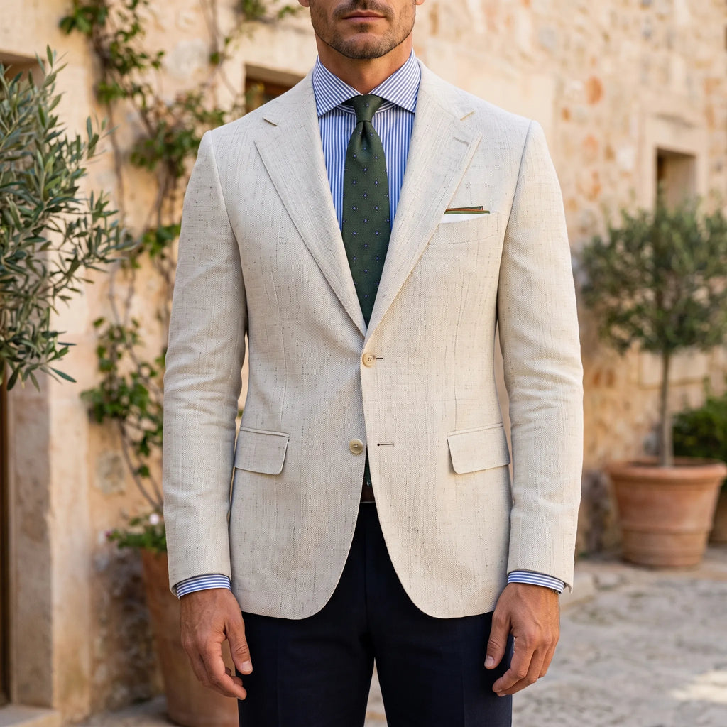 SavileBlaze - Textured Men's Casual Blazer
