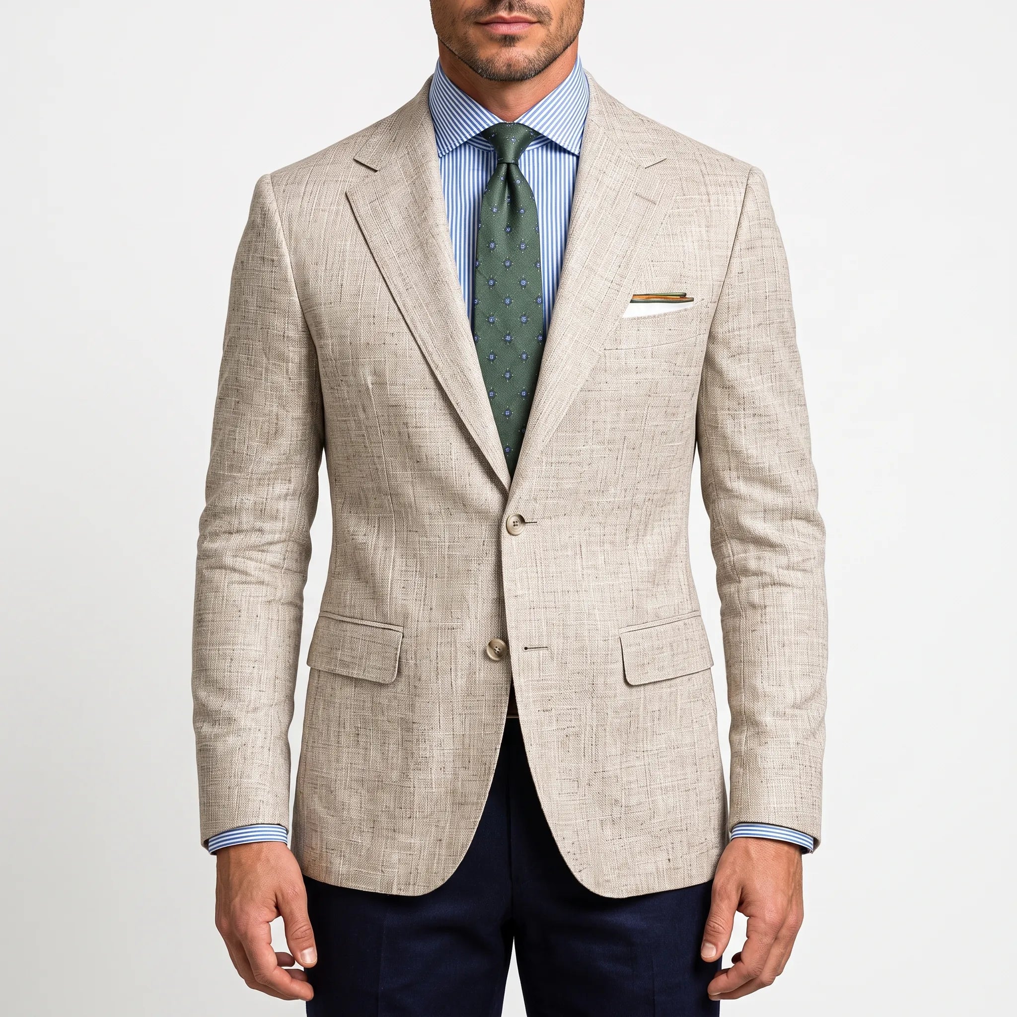 SavileBlaze - Textured Men's Casual Blazer