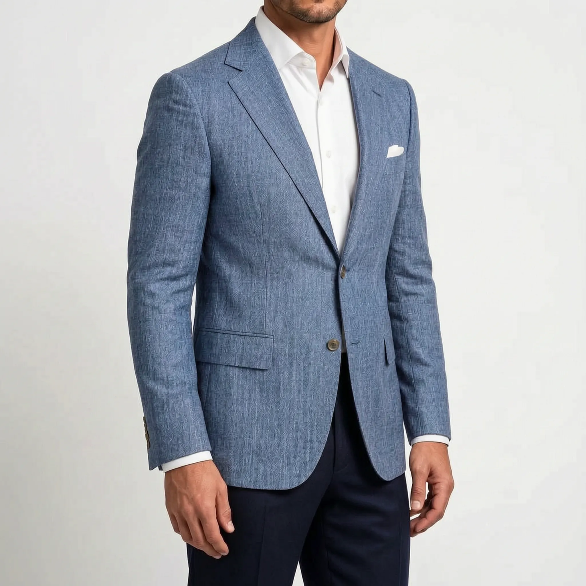 SavileBlaze - Textured Men's Casual Blazer
