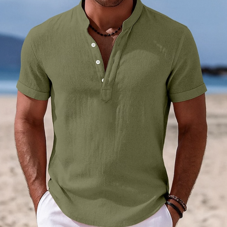 Atlas | Men's Short-Sleeve Button-Up Shirt