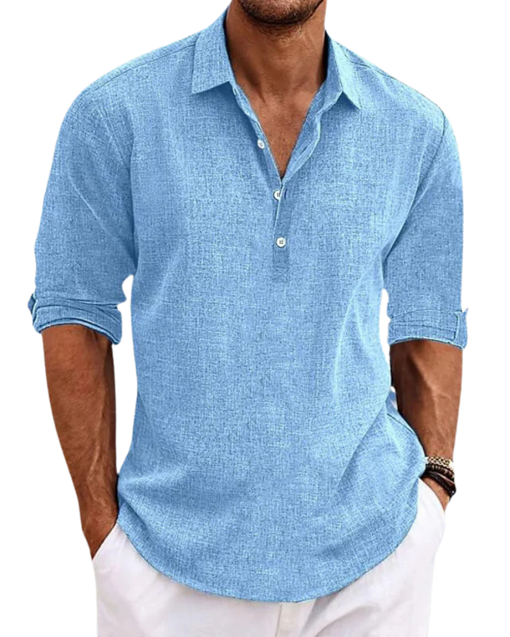 Caleb | Button-Front Classic Shirt
