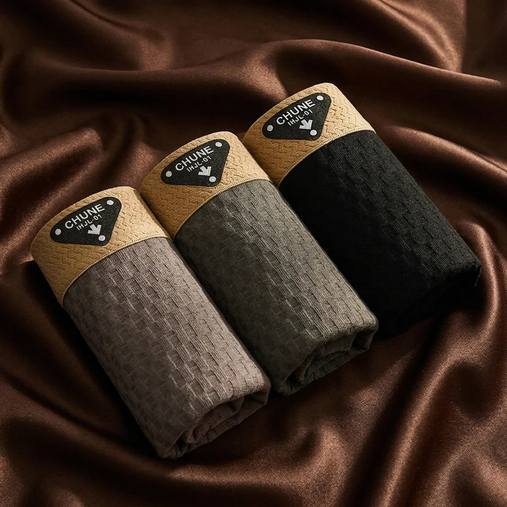 Men's Textured Boxer Briefs - Multi-Pack Underwear
