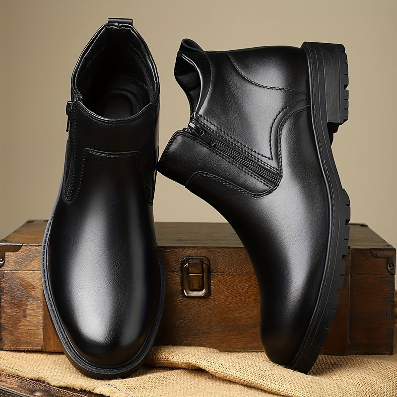 Men's Side-Zip Ankle Boots