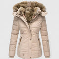 Women's Hooded Coat - Adjustable Longline Outerwear