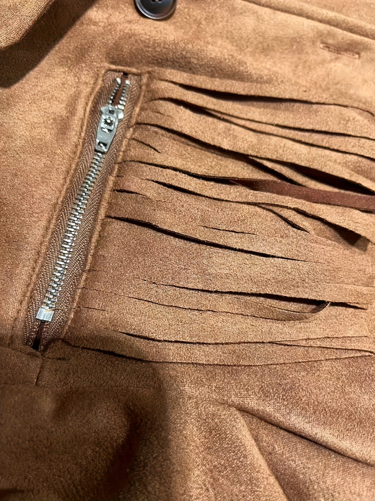 Women's Western Jacket- Fringe Trim