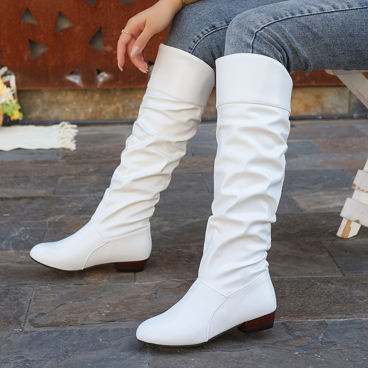 Women's Slouch Knee-High Boots