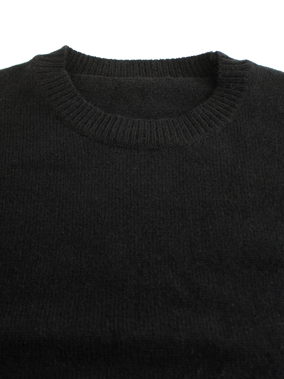 Women's Ribbed Sweater - Striped-Sleeve Knit Top