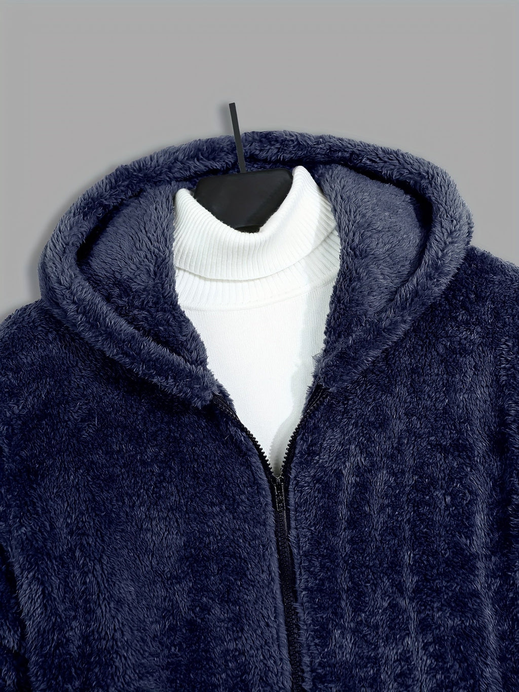 Men's Hooded Zip-Up Jacket