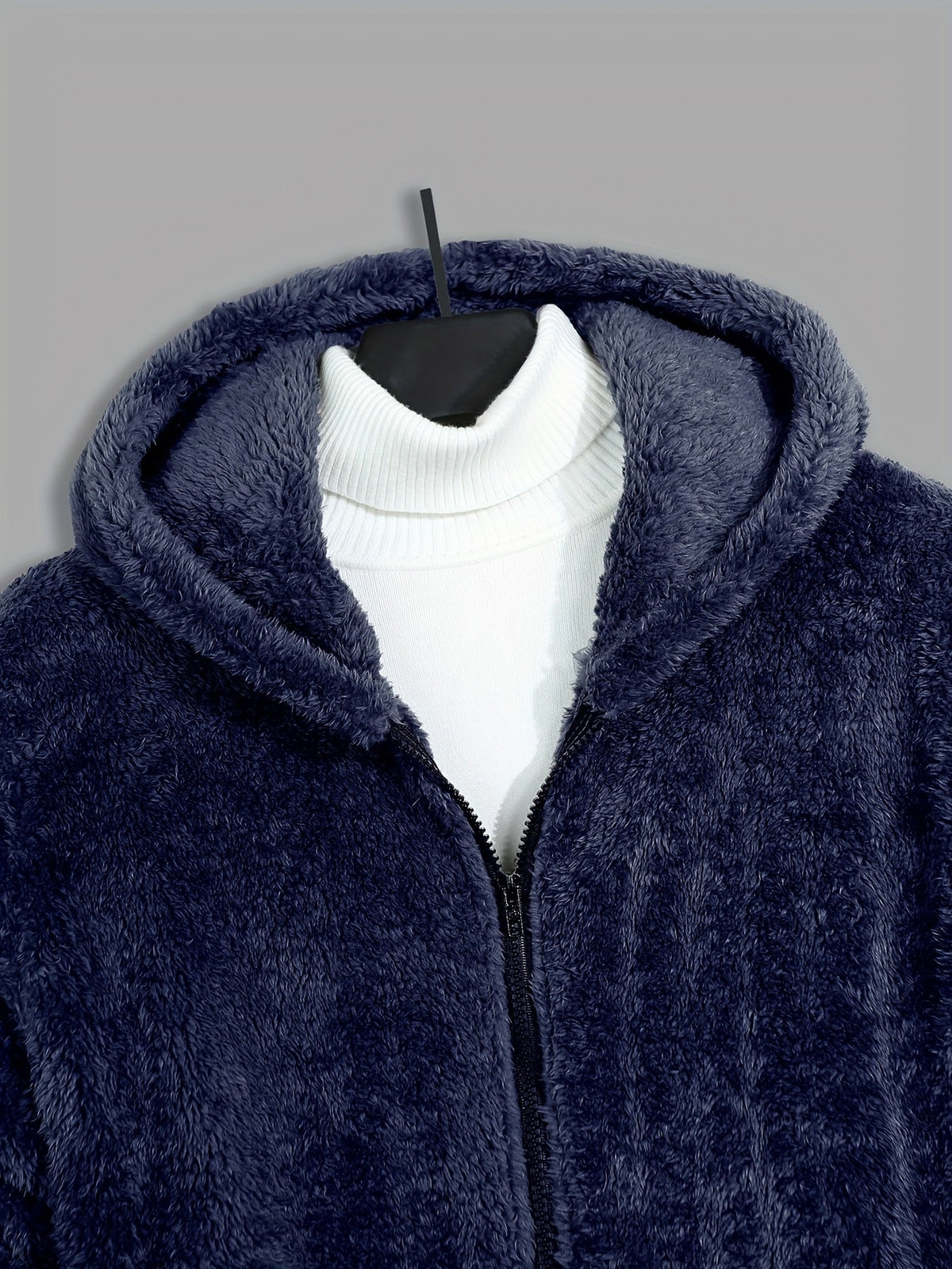 Men's Hooded Zip-Up Jacket