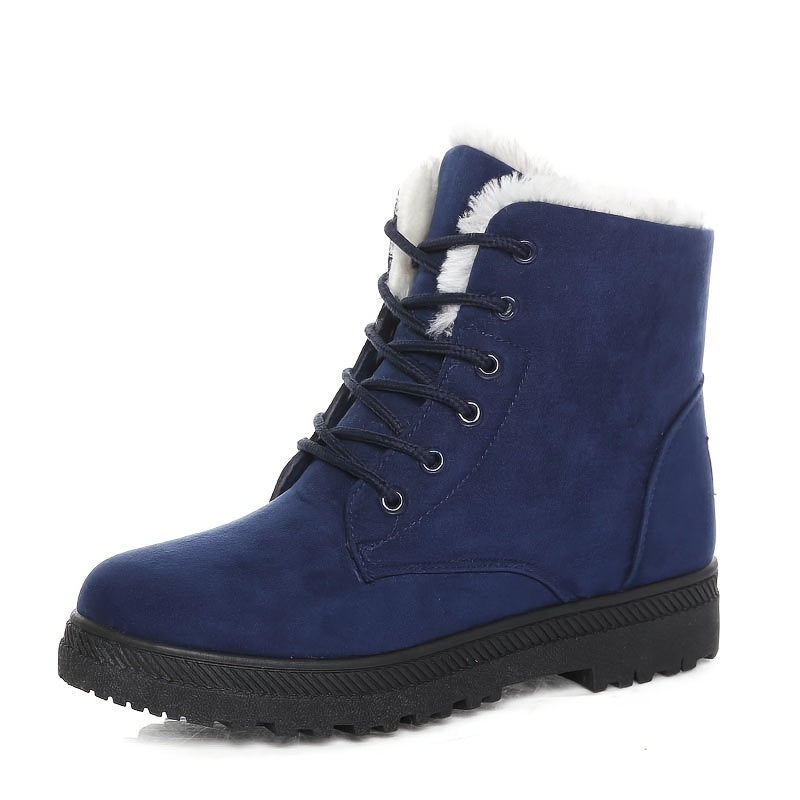 Women's Lace-Up Ankle Boots- Winter Style