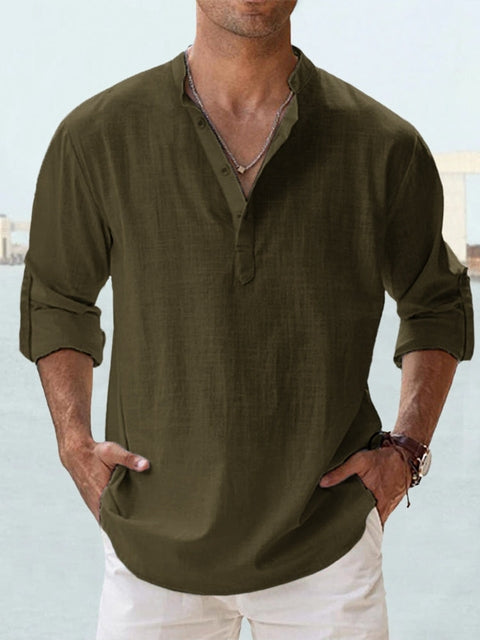 Austin | Men's Long-Sleeve Button-Up Shirt